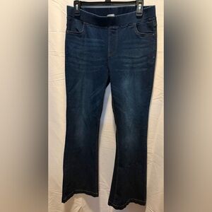 Dark Blue Boot Cut Jeans
